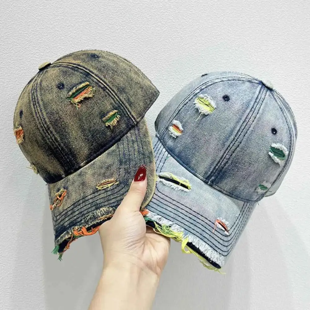 Distressed Adjustable Baseball Hat