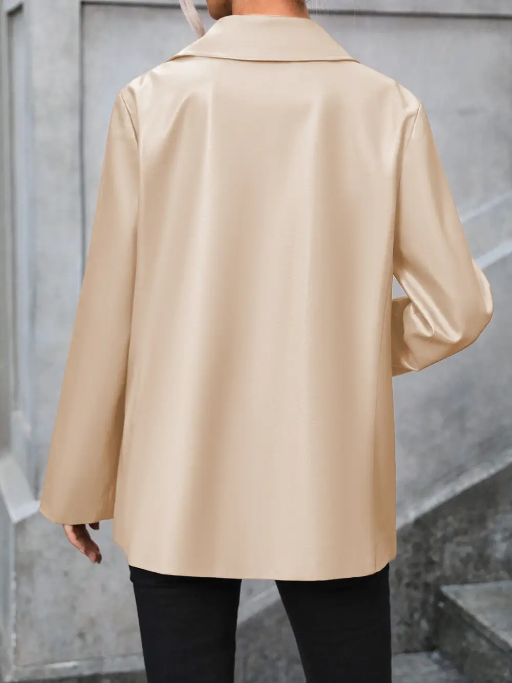Refined Button-Up Blazer