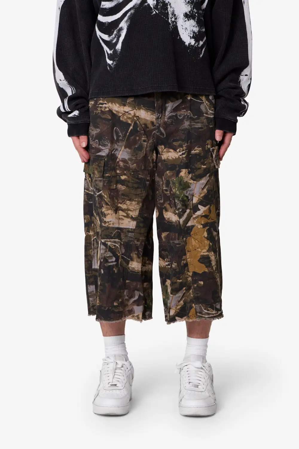 Extra Long Utility Cargo Shorts