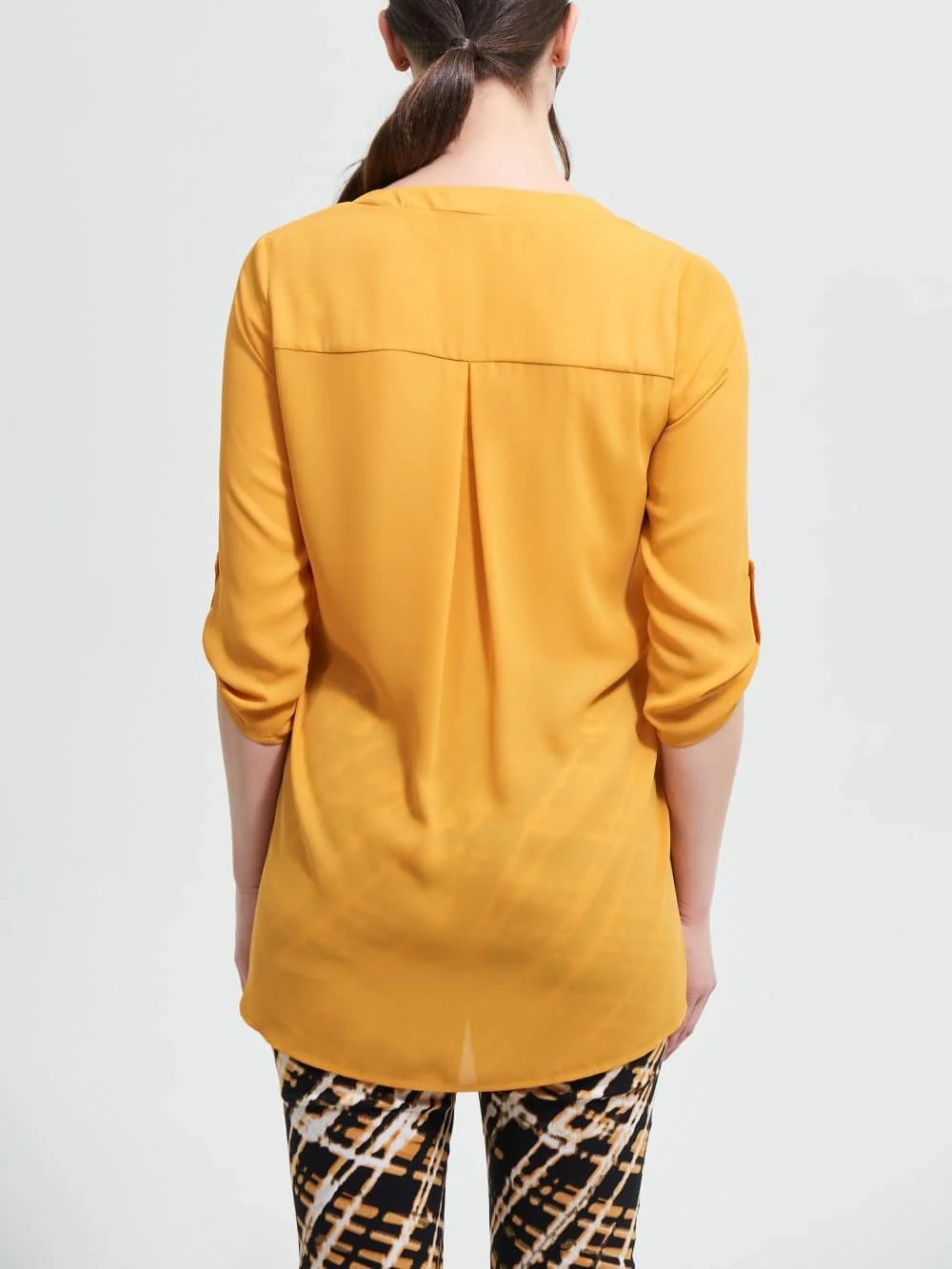 Marigold V - Neck 3/4 - Sleeve Top