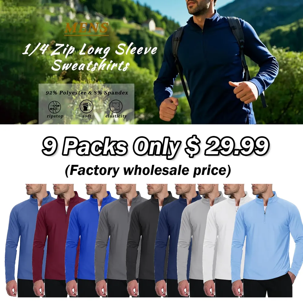 🏌️‍♂️ Men’s Quarter Zip Fleece Pullover – Warmth. Comfort. Performance. ❄️ Stay Warm. Stay Active. Stay in Style.