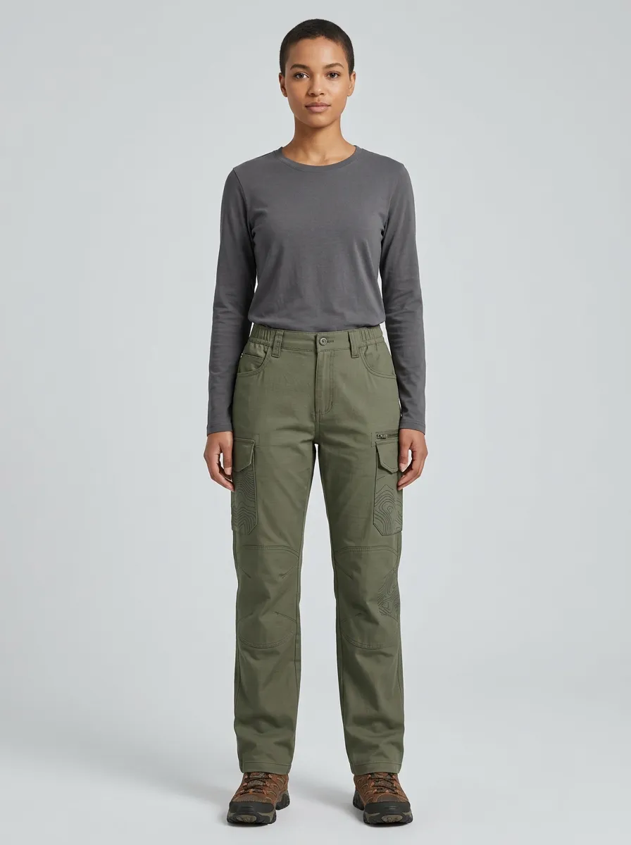 Unisex Contour Topographic Tactical Work Pants