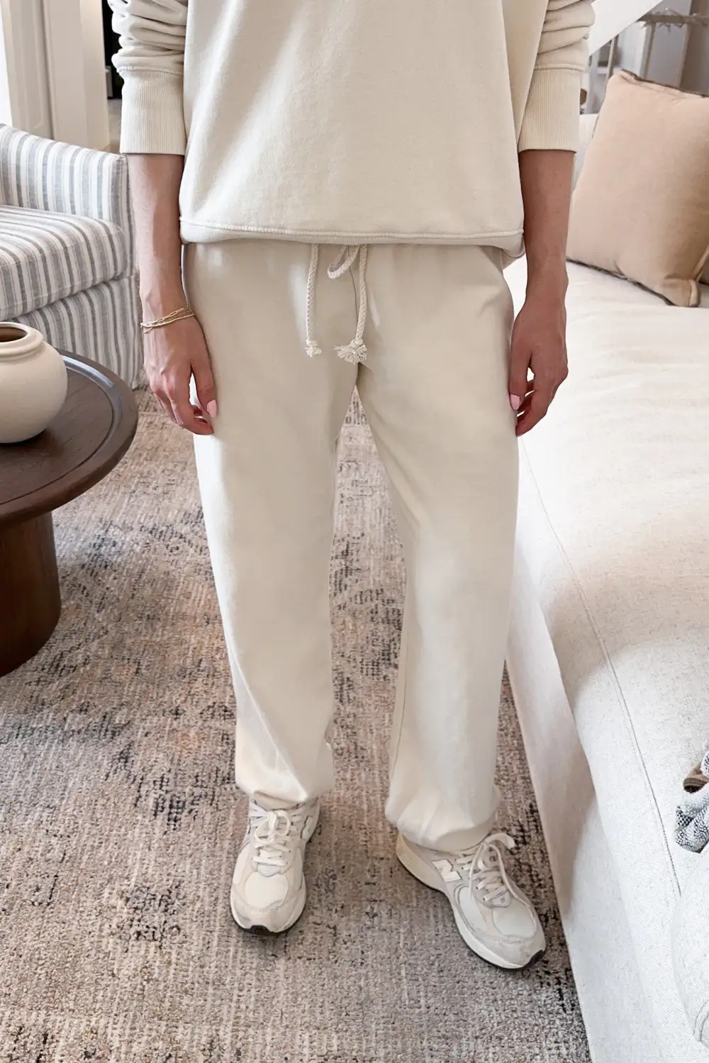 Airy Soft Cotton Jogger Pants