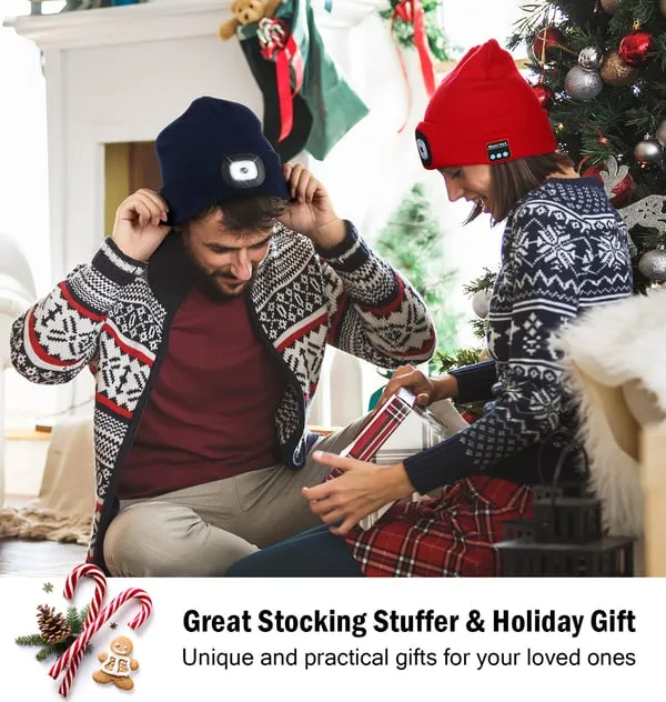 ❤️‍🔥Hot Sale 49%OFF 🔥 3-in-1 Function Bluetooth Beanie