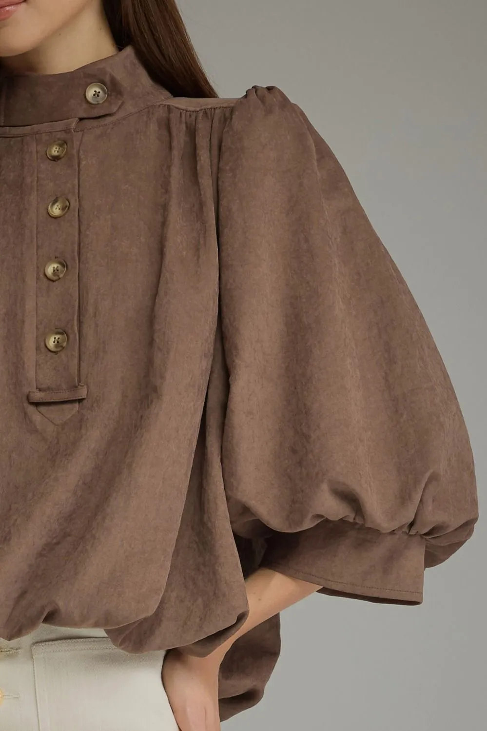 Stand Collar Top