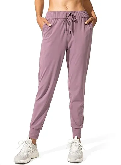 7PACK-Women'S Athletic Pants With Adjustable Drawstring Pockets For Running, Lounging, Workout, And Jogging