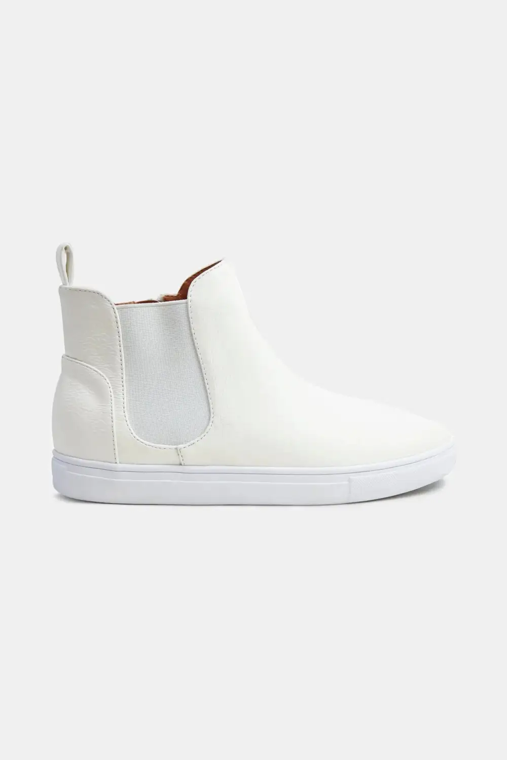 Fashion Faux Suede Elastic Side Panel Boot