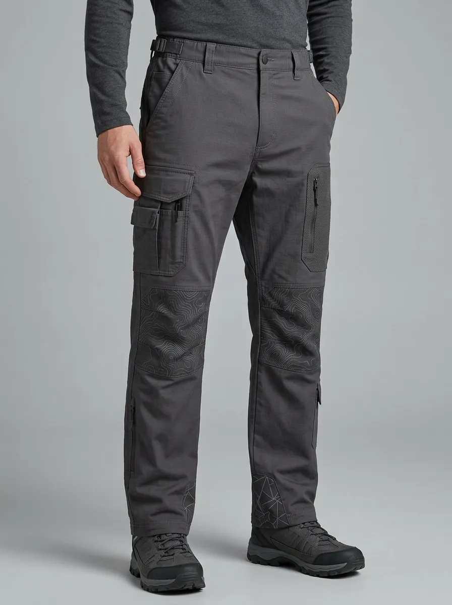 Unisex Survey Topographic Tactical Work Pants