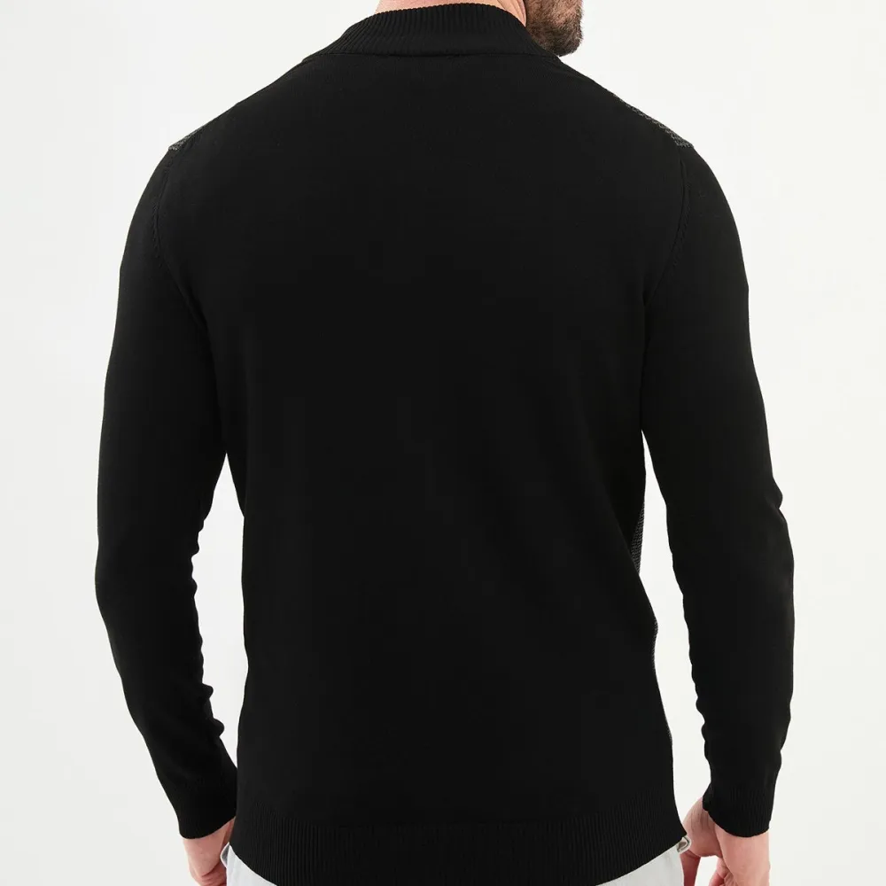 Timeless Zip Detail Knit Sweater