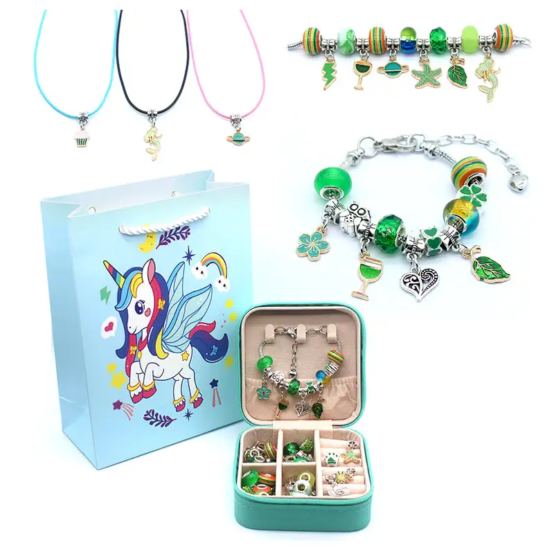 (🔥2024 BEST GIFT TO MY GRANDDAUGHTER🔥) DIY Crystal Bracelet Set🎁
