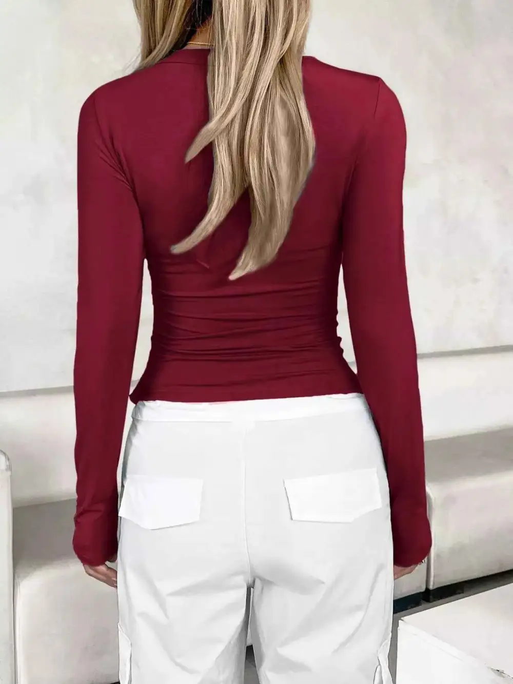 Slim Fit Long Sleeve T-Shirt