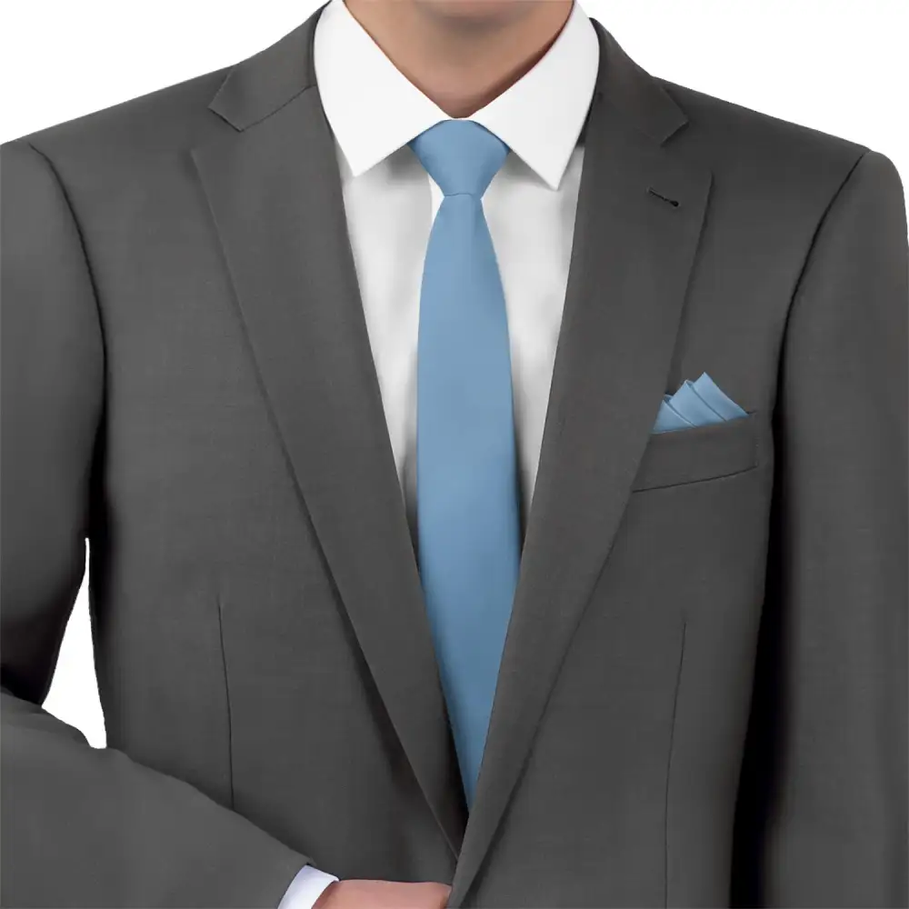 Elegant Solid Composition Necktie