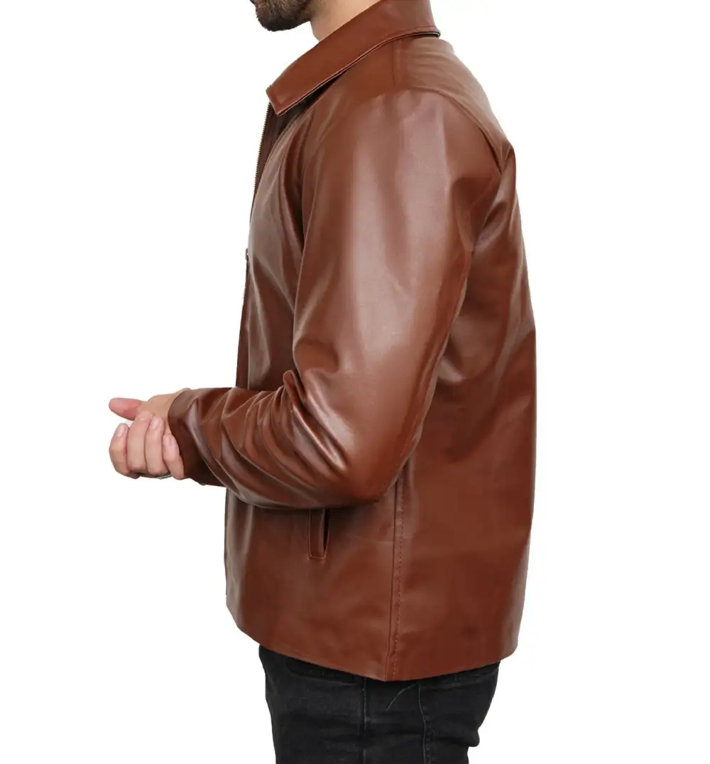 Smart Layered Motorcycle Leather Jacket