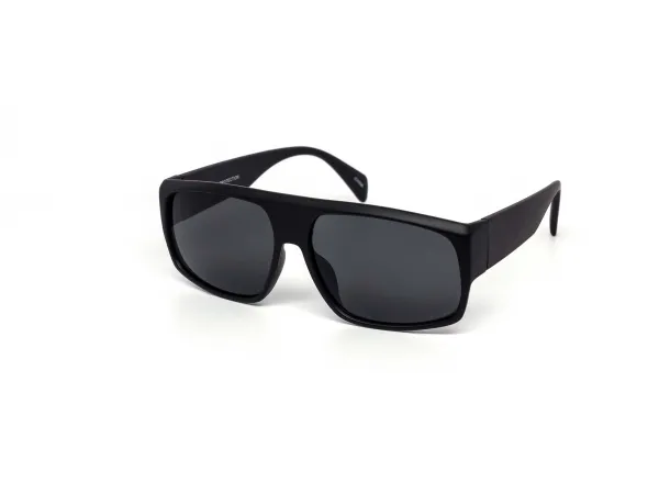 12-Pack All-Black Chunky Sport Wraparound Sunglasses