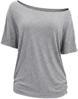 omen's Solid Color Tee Top