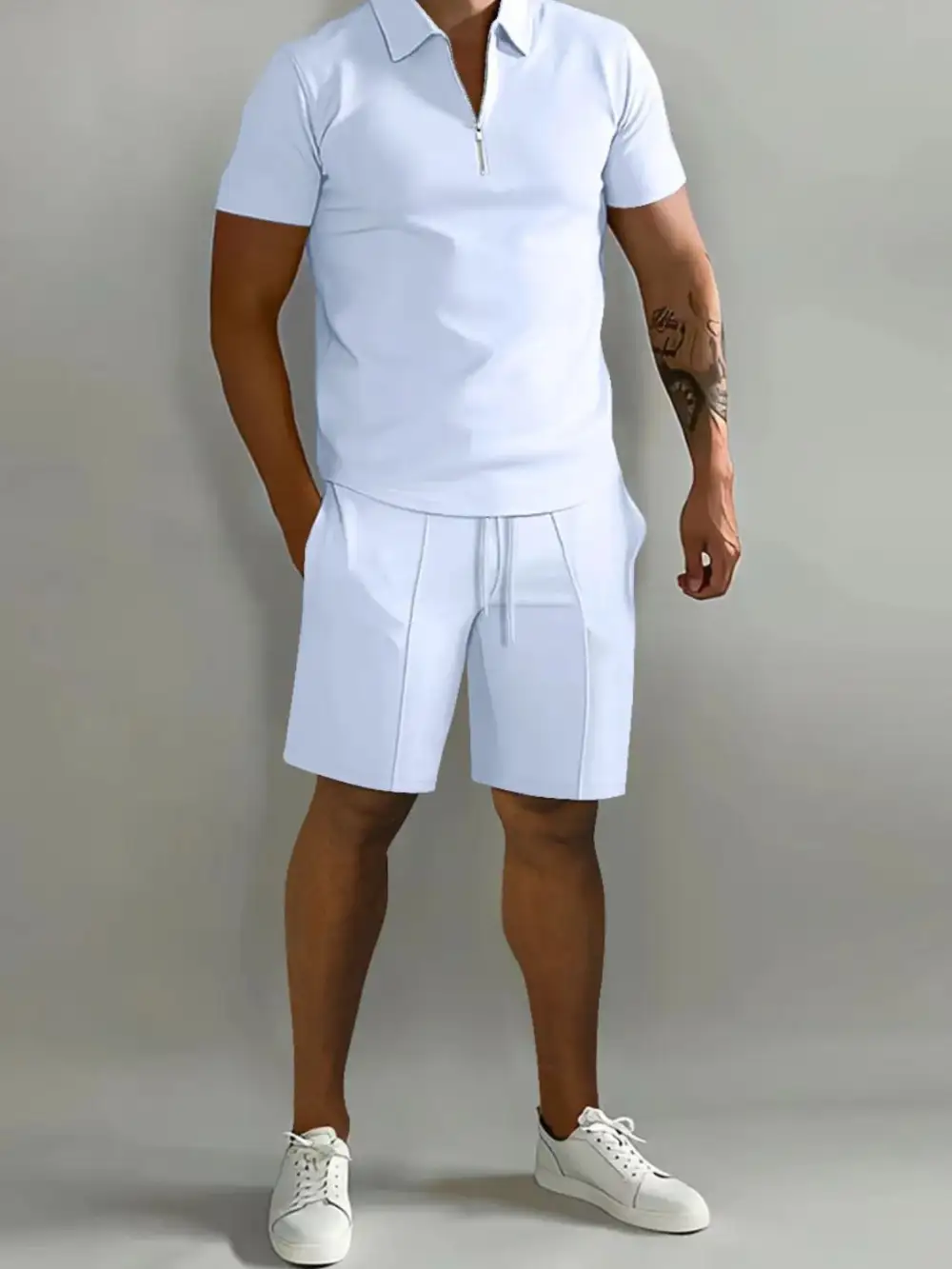 Nylon Casual Shorts