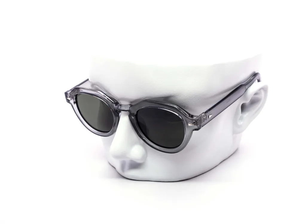 12-Pack Chunky Metal Round Sunglasses