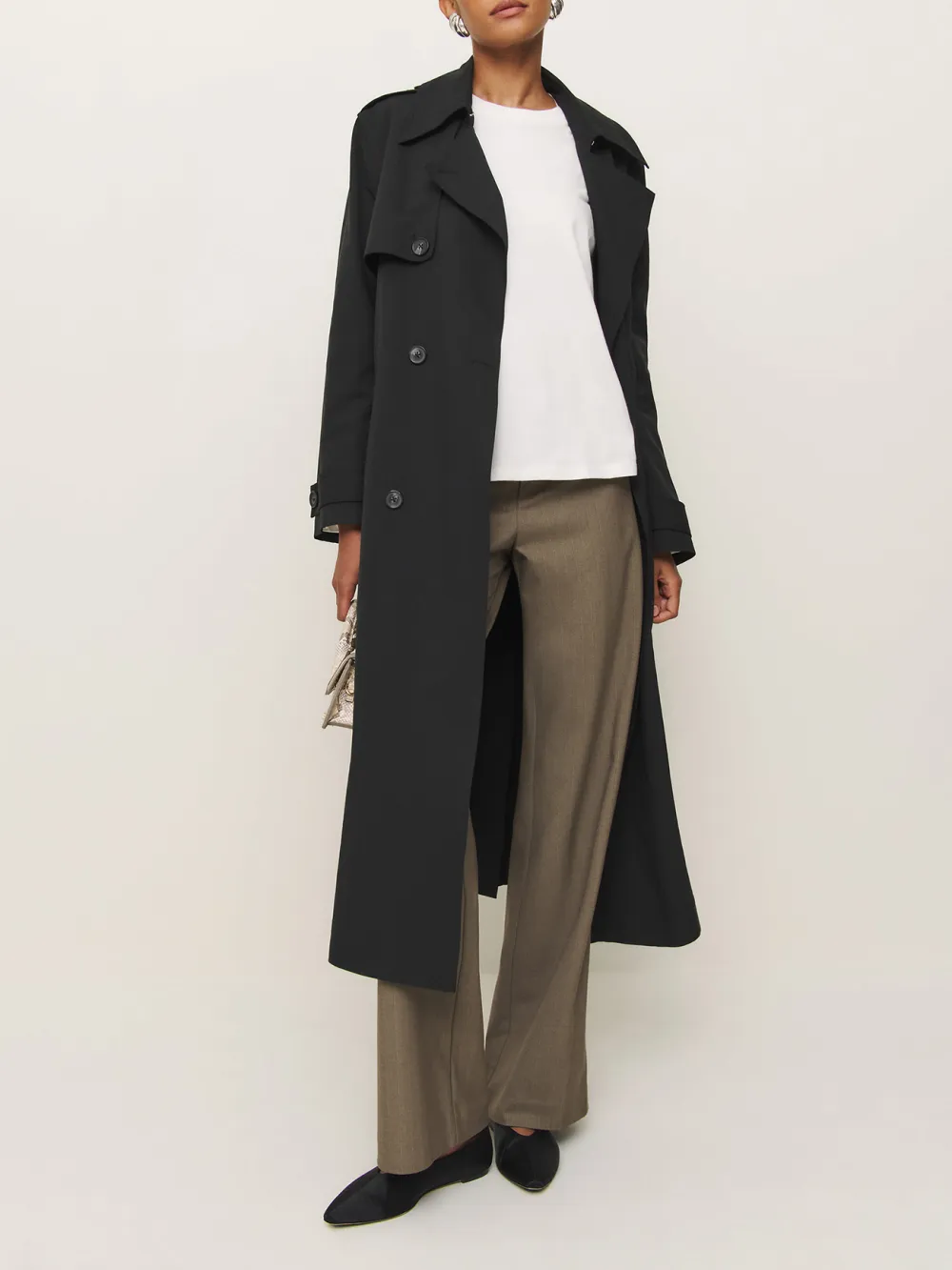 Loose Fit Crew Neck Long Sleeve Tee