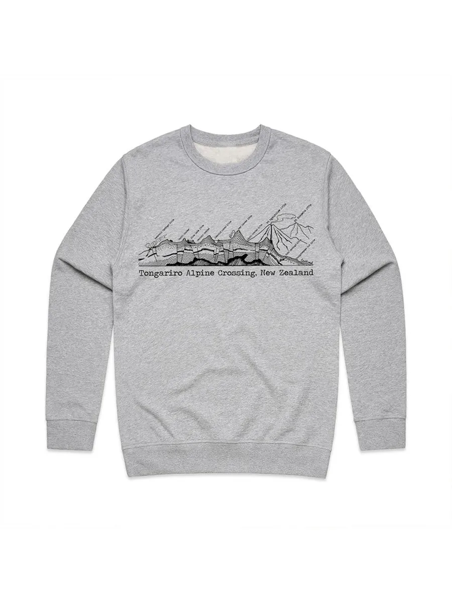 Fashion Tongariro Over-Land Pattern Versatile Casual Sportswear Shirt