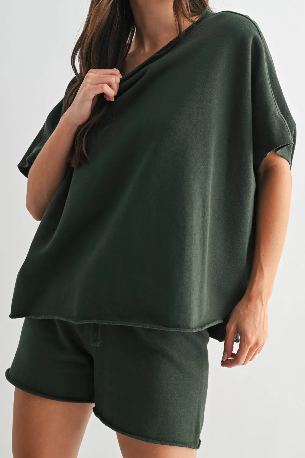 Dolman Sleeve Balanced Casual Tee