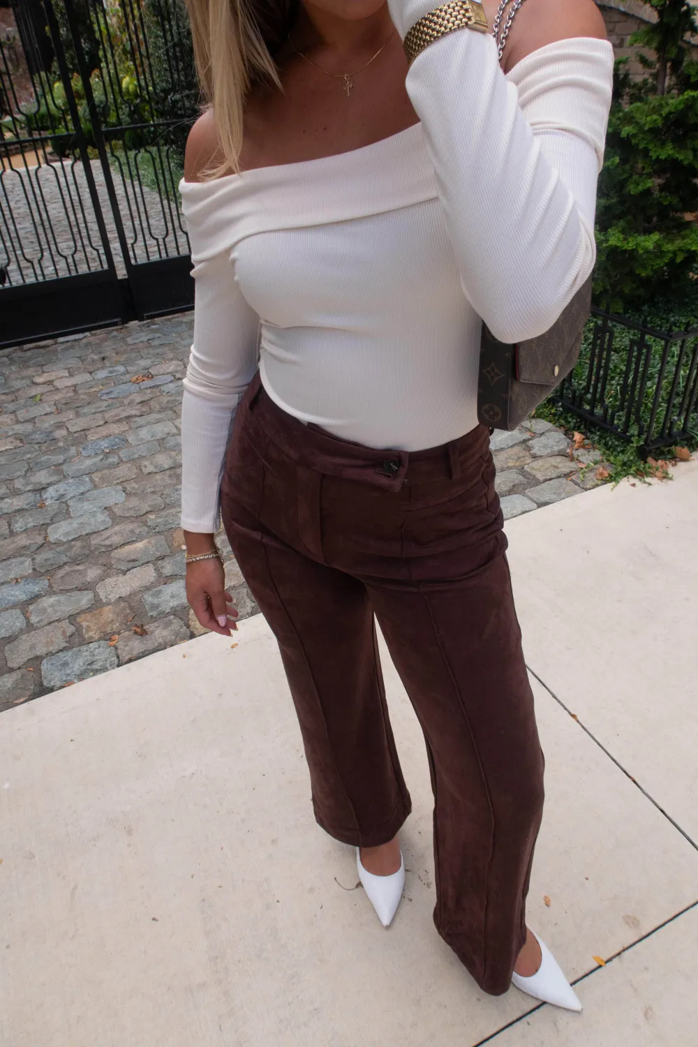 Women's Suede Pants