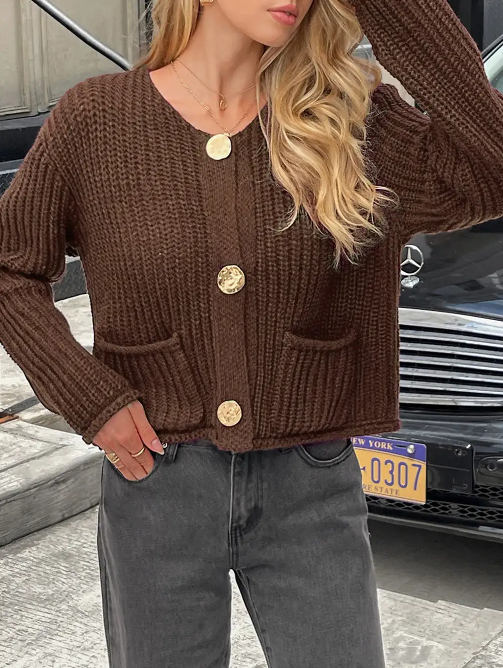 Long Sleeve Shirts and Sweaters Cardigan