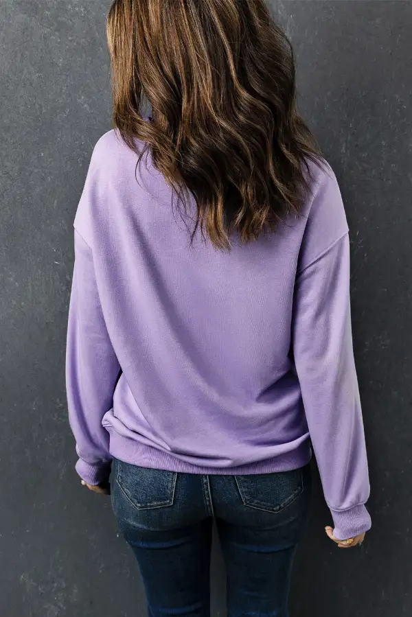 Letter Graphic Sweatshirt