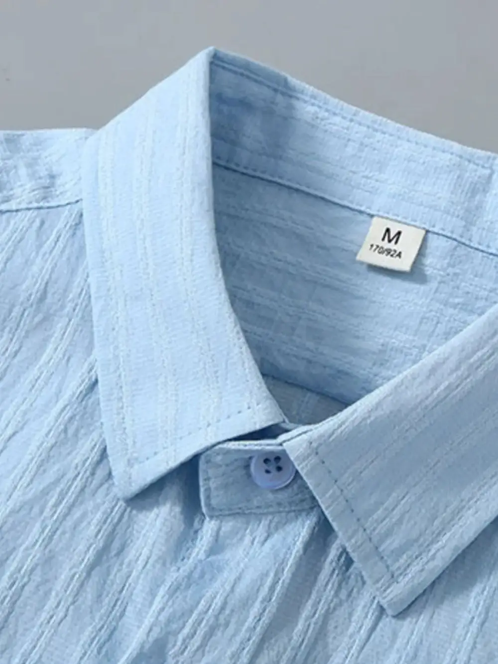Short-Sleeve Breathable Button-Up Shirt