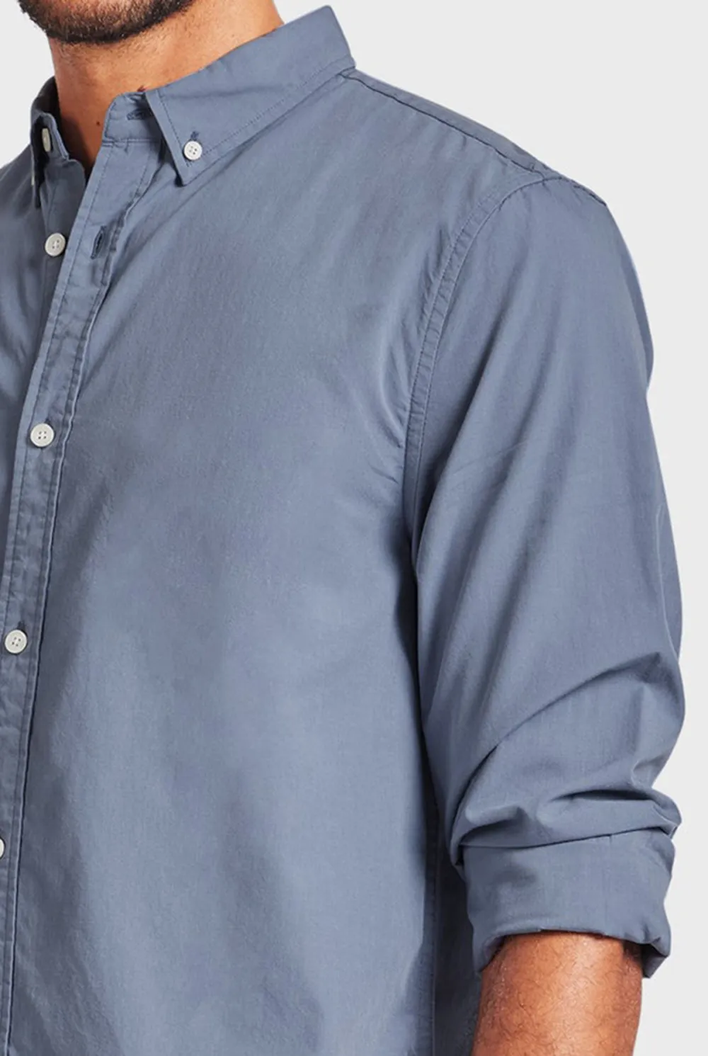 Regular Fit Linen Long - Sleeve Shirt