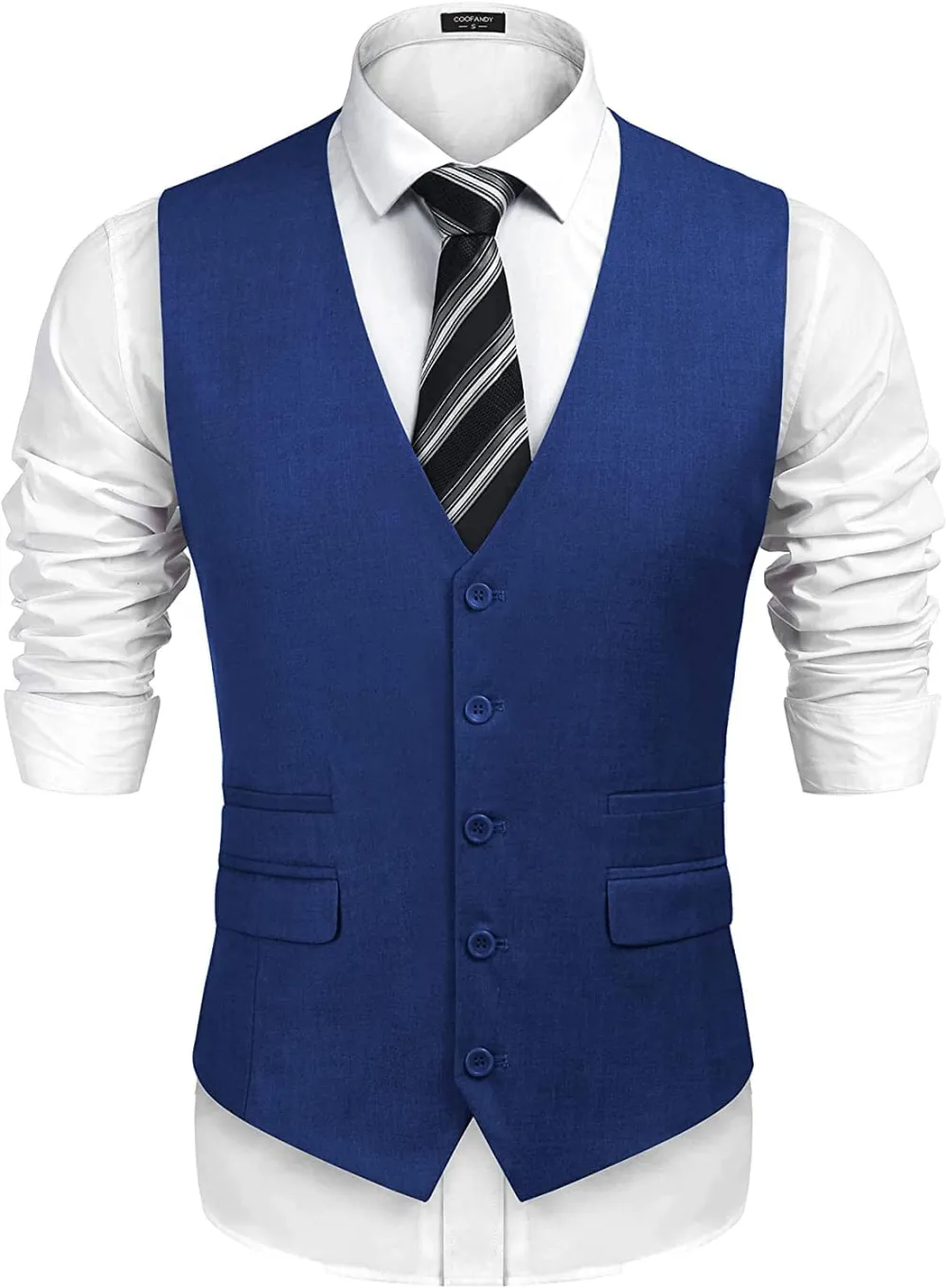 Slim Fit Business Suit Vest Jacket