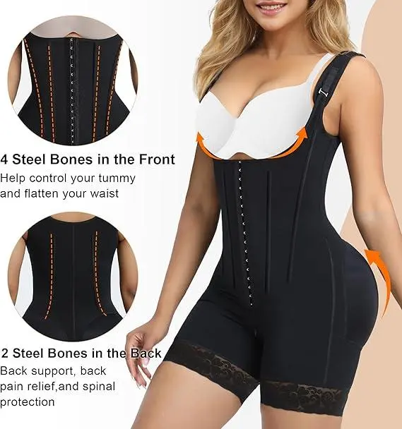 4PACK-Womem Tummy Control Shapewear Butt Lifter-ONLY 19