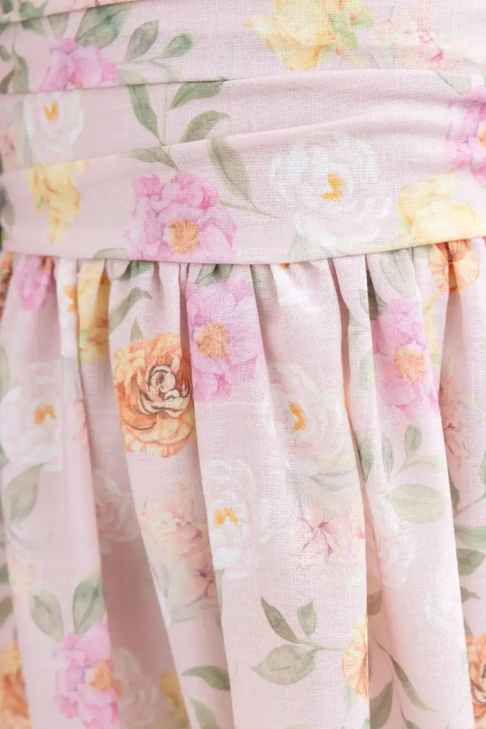 Sleeveless Printed Midi Dress