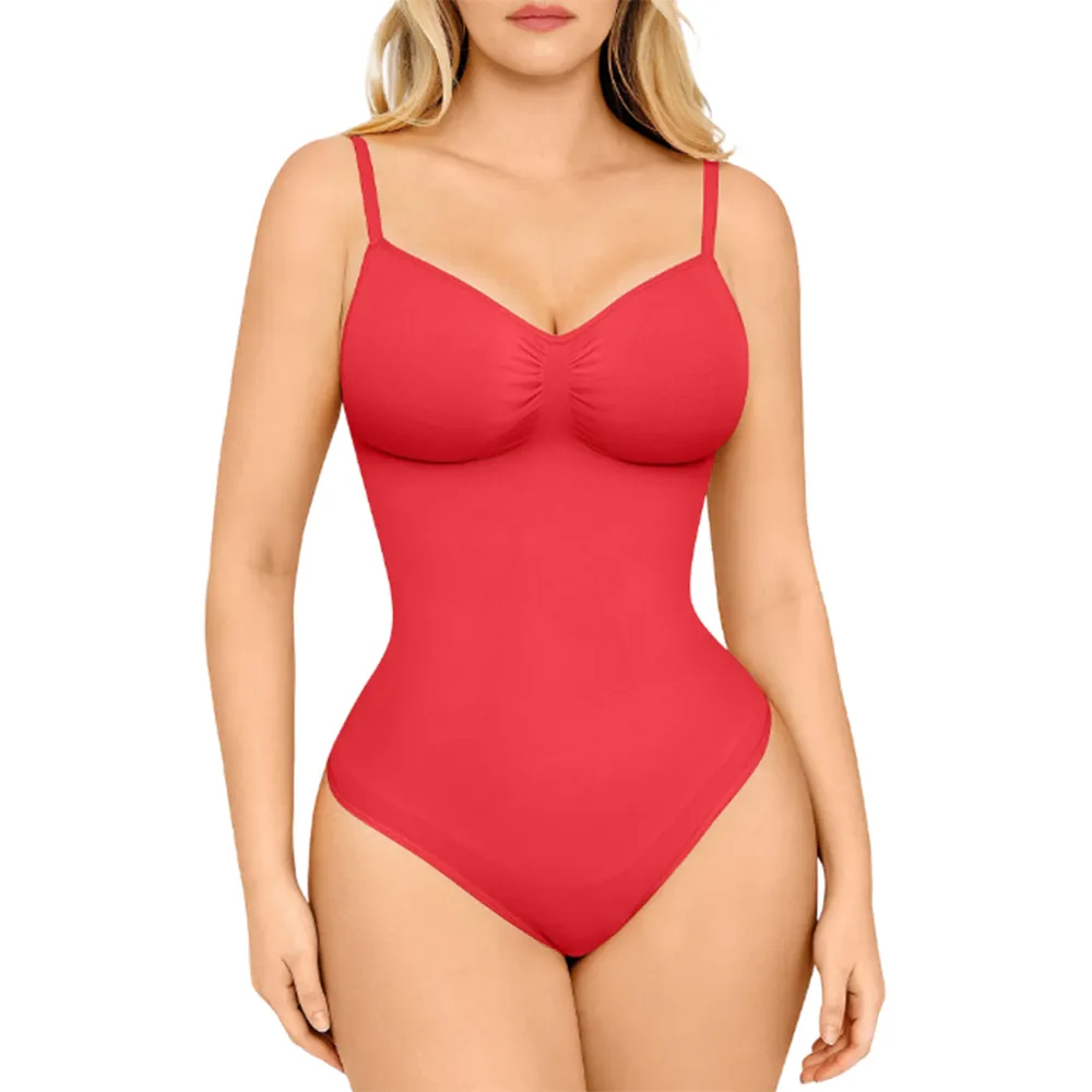 Women's Seamless Slimming Thong Bodysuit Jumpsuit