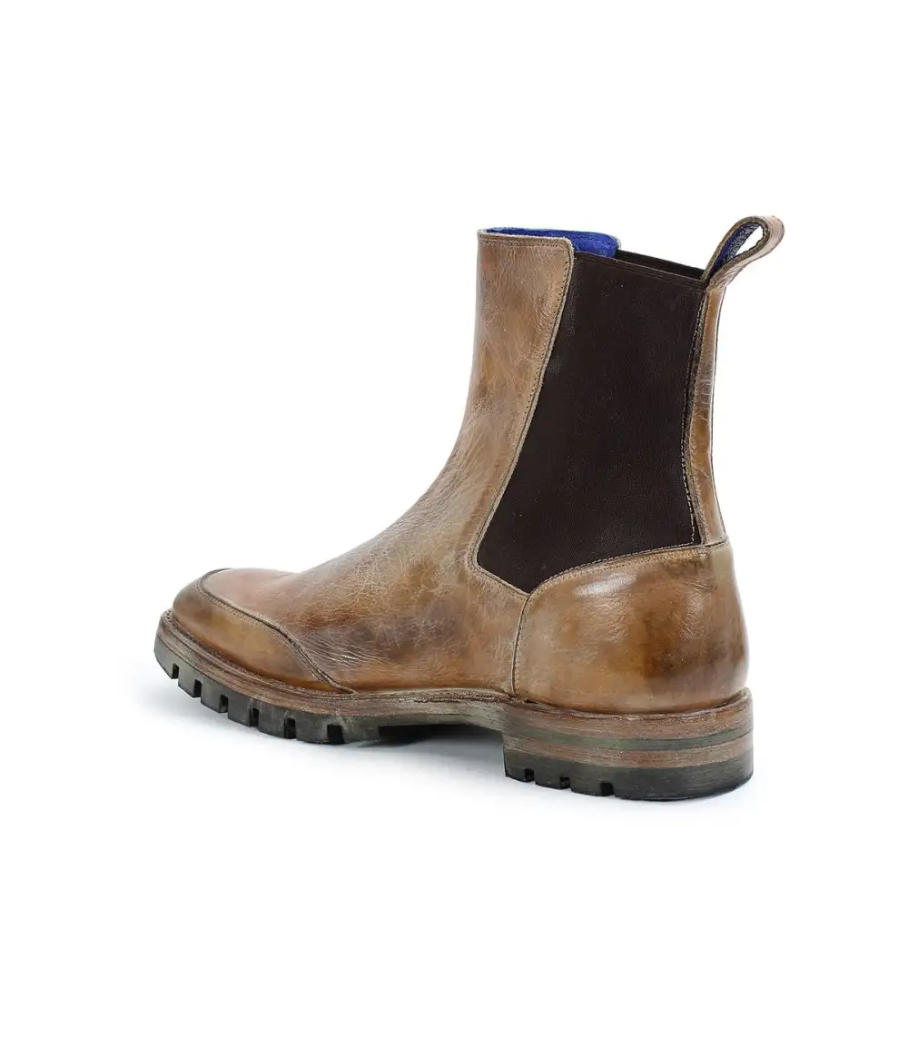 Streamlined Pull-Tab Chelsea Boots