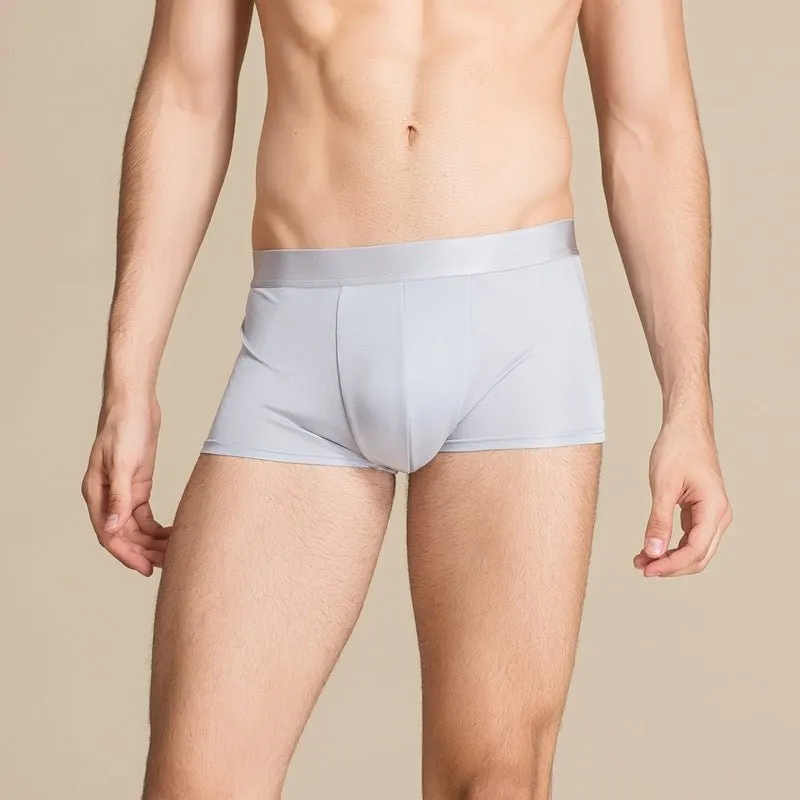 Smooth Silk Mid Rise Boxer Briefs