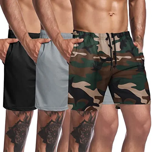 Workout Shorts with Pocket Tank Top