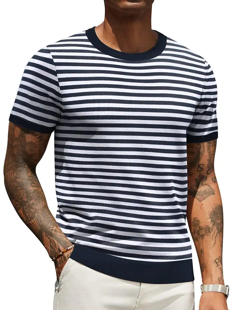 Casual Basic Knit T-Shirt