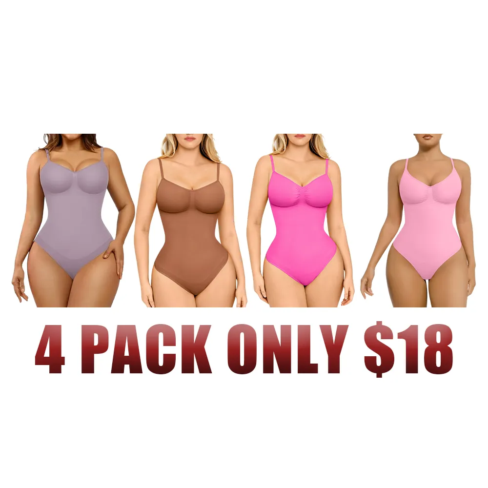 Women's Seamless Slimming Thong Bodysuit Jumpsuit