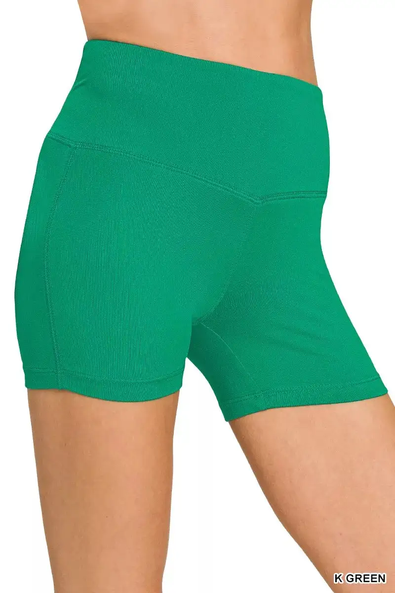 Layered Biker Shorts
