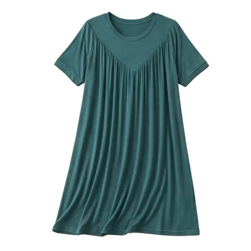 Breathable Modal Sleep Midi Dress