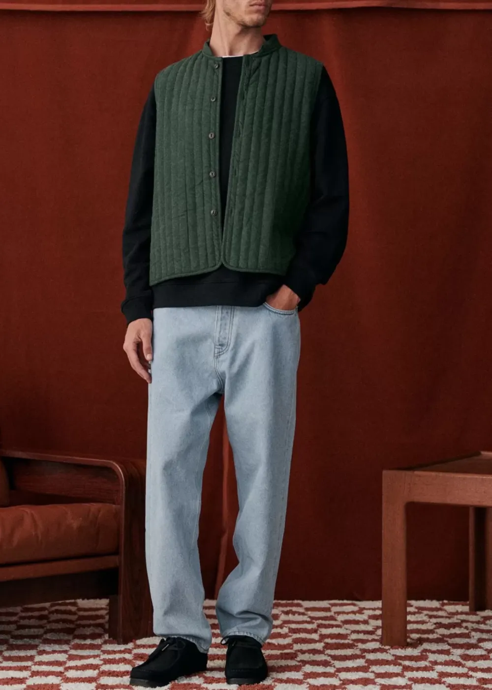 Daily Cardigan Denim