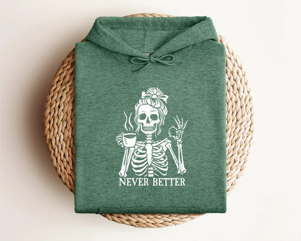 Easy Mood Graphic Pullover Hoodie