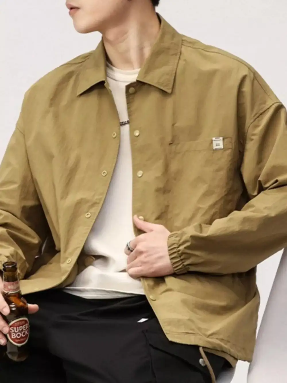 Casual Button Up Long Sleeve Shirt