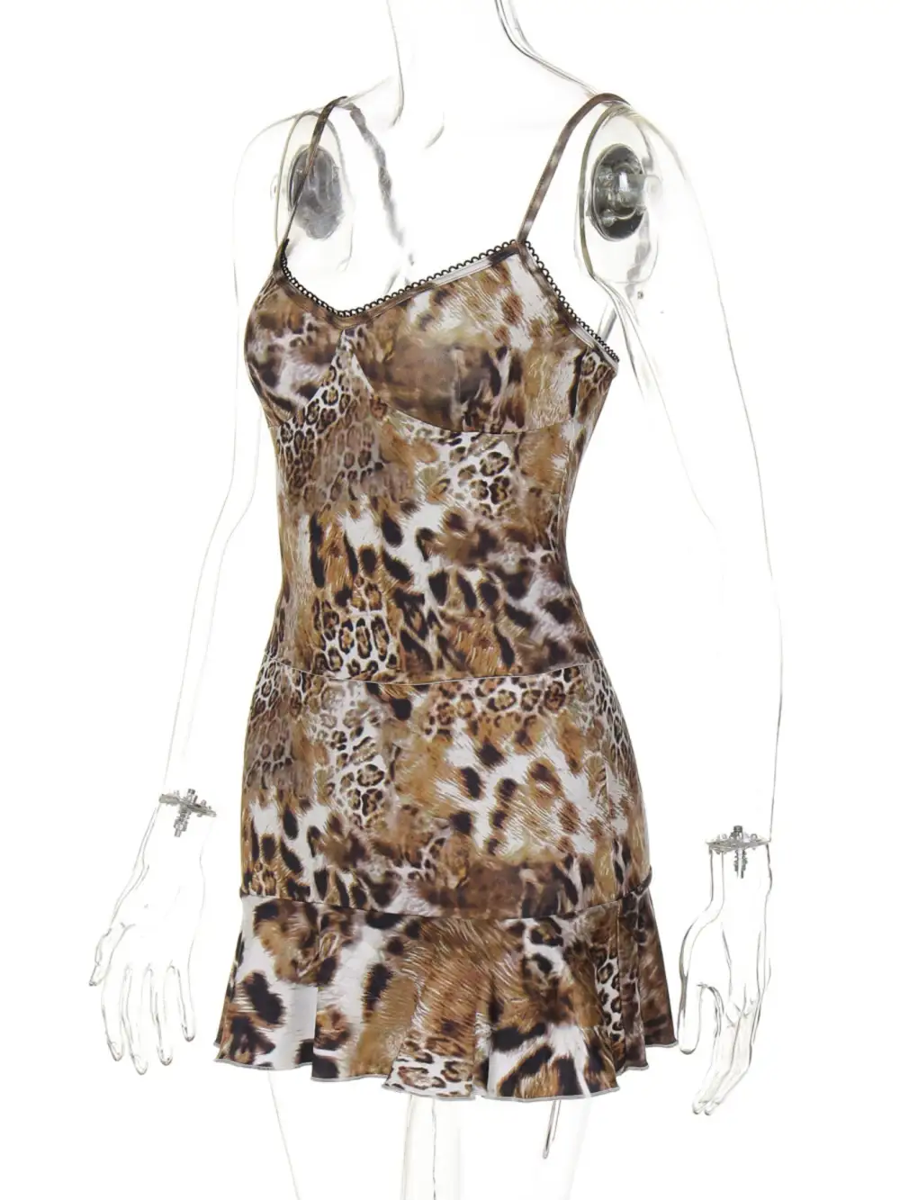 Minimal Lace Printed Detail Coordinated Set