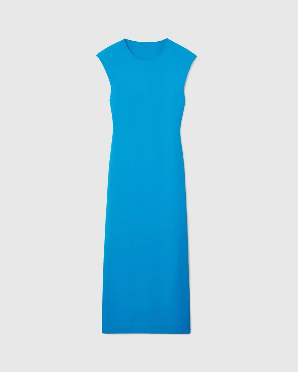 Open-Back Knited Midi Dress