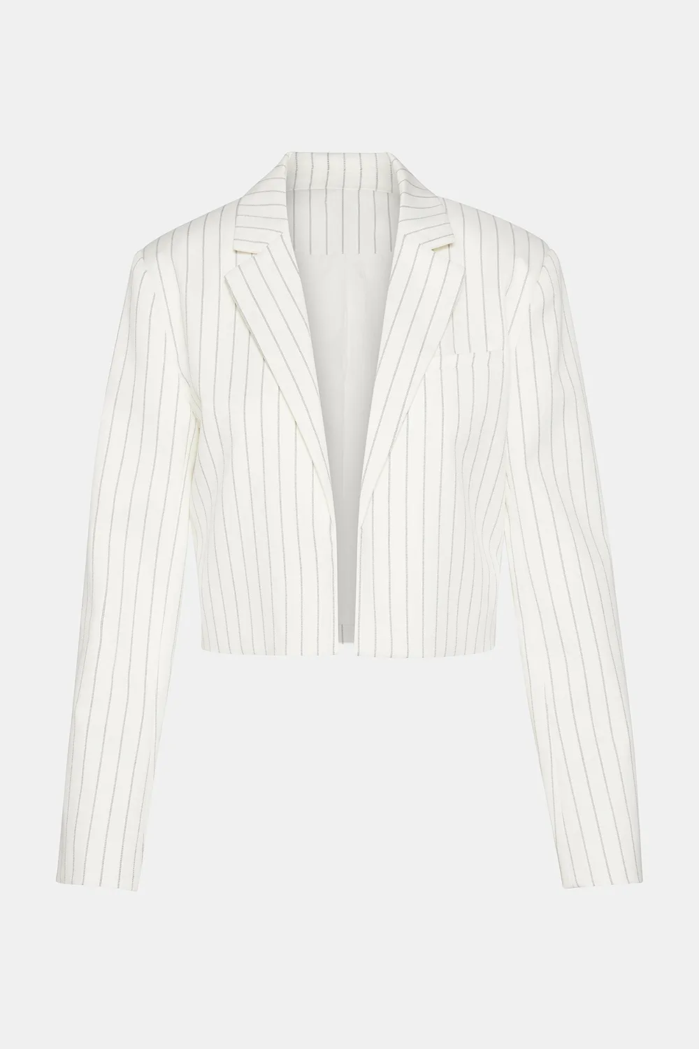 SHORT BLAZER WHITEBLACK
