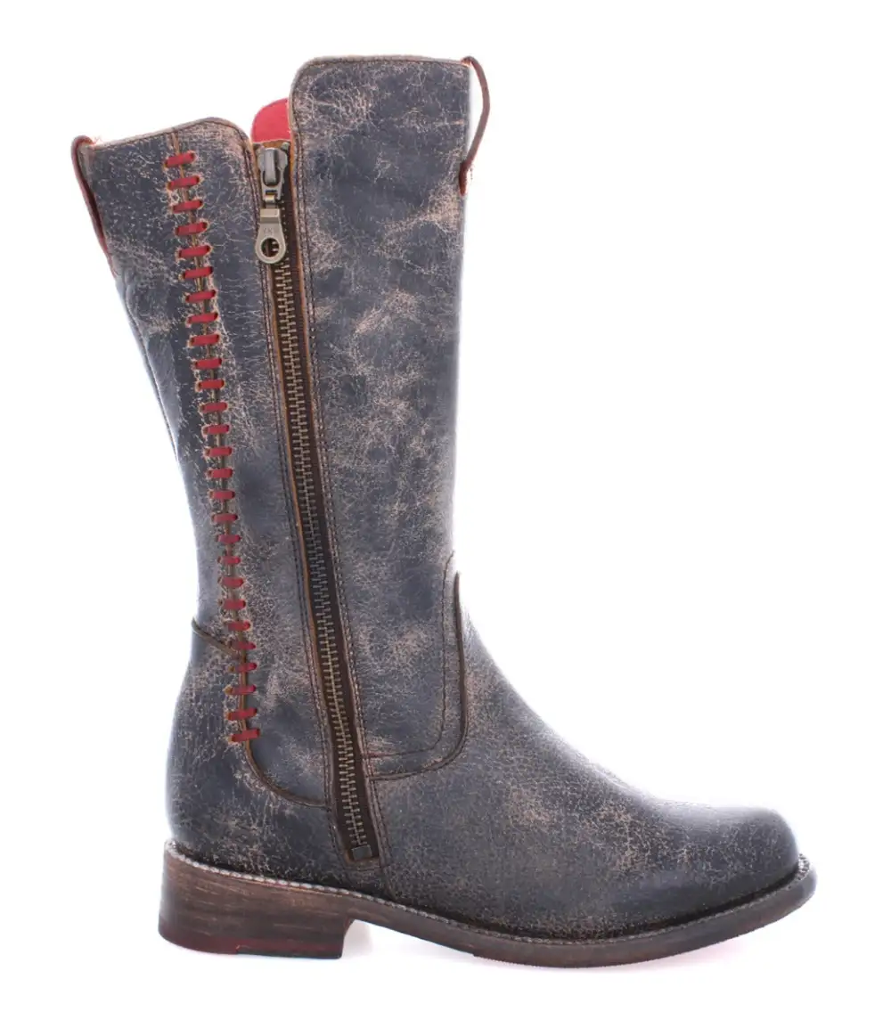 Pull-Tab Refined Tall Boots