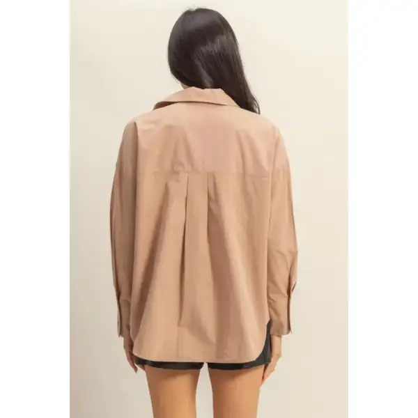 Casual Button Down Long Sleeve Shirt