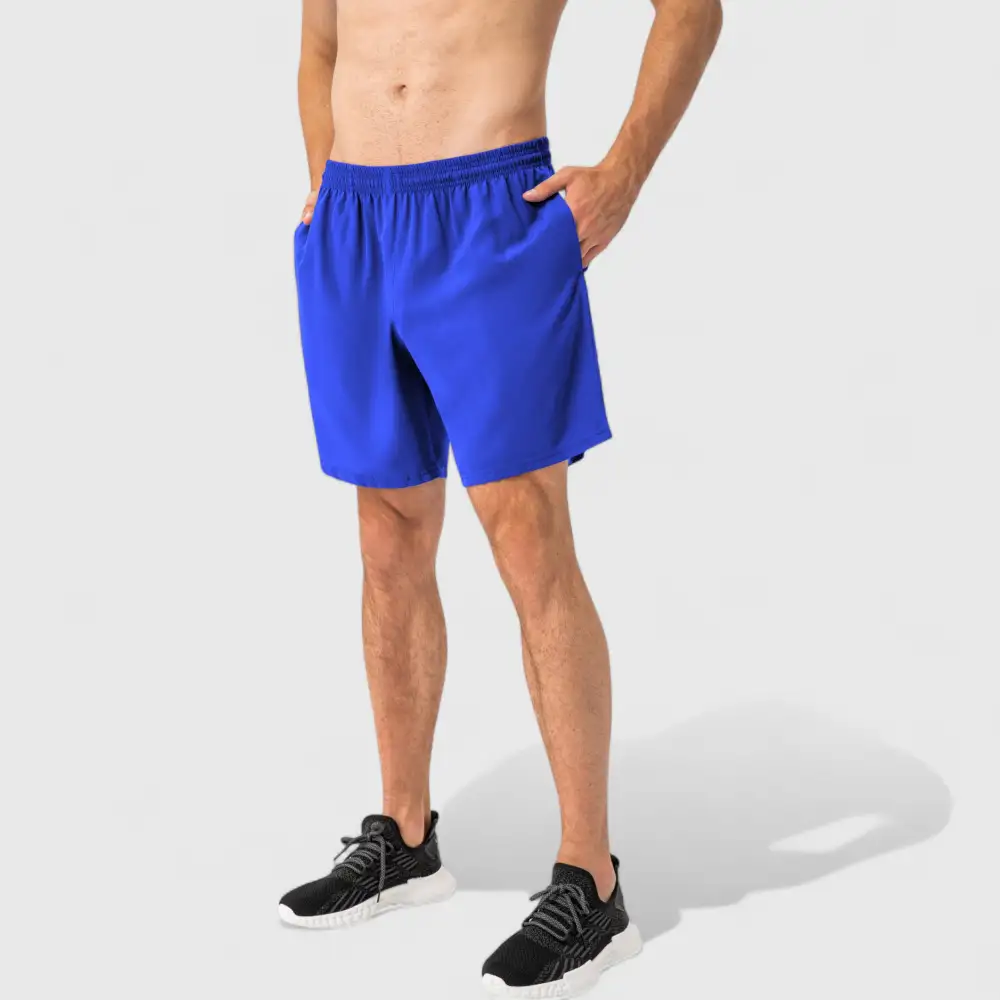 Refined Elastic-Waist Men's Athletic Shorts