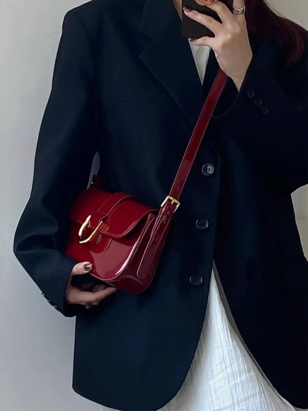 Adjustable Strap Crossbody Bag